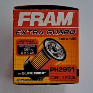 Fram Extra Guard PH2951, 10K Mile Change Interval Spin-On Oil Filter